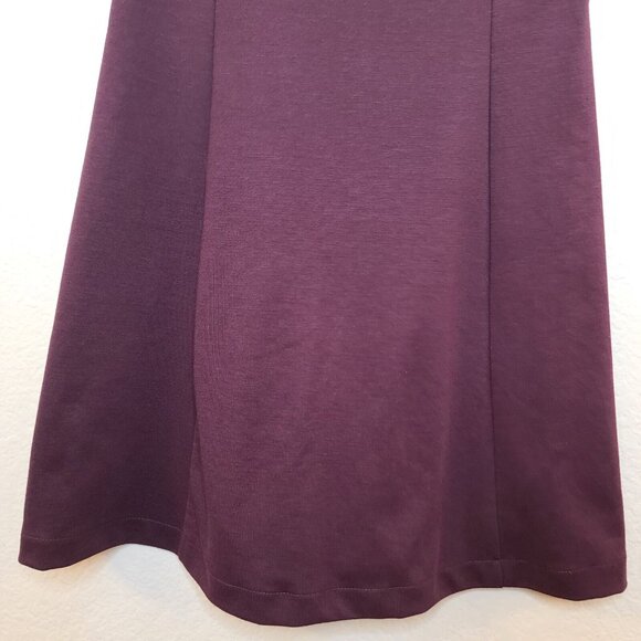 Gap Dress Womens Size 00 Vamp Red Ponte Knit Fit & Flare Casual Cocktail Party - Picture 4 of 12